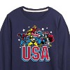 Boys' - Marvel - USA Long Sleeve Graphic T-Shirt - 2 of 4