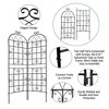 NicBex Garden Trellis for Climbing Plants Outdoor Metal Trellis Anti-Rust Garden Trellis Netting for Garden - 3 of 4