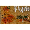 Kate Aurora Fall Harvest Hey There Pumpkin Bristled Outdoor Welcome Mat - 18"x30" - 3 of 3