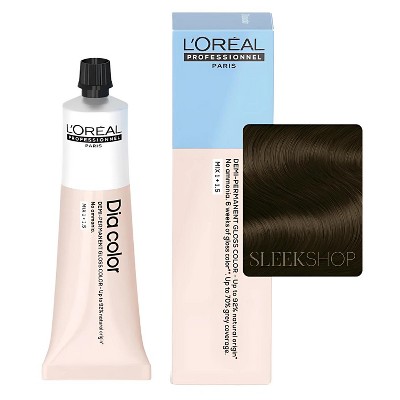 L'Oreal Professionnel DIA COLOR Alkaline Demi-Permanent Gloss Hair Color Dye (formerly Loreal Dia Richesse Haircolor)
