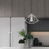 Livex Lighting Geometric Shade 1 - Light Pendant in  Brushed Nickel - 2 of 4
