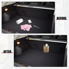 Unique Bargains Foldable Faux Leather Car Trash Can Hanging Storage Interior Accessories 7.87"x6.3" - 4 of 4