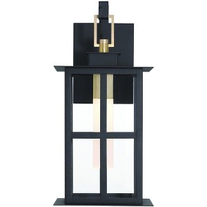 Eurofase Lighting Greyson 1 - Light Sconce in  Brass/Black - 1 of 2