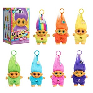 BOKIGIRL1 BOZILLA Trolls 金髪 HAPPY HAUL Good Luck Trolls Vinyl Plush Clip-on Surprise Toy, 5