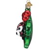 Old World Christmas Blown Glass Ornament for Christmas Tree, Holly Ladybug - 4 of 4