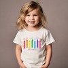 The Juniper Shop SmileyWorld Crayons Sketched Toddler Short Sleeve Tee - 3 of 4