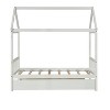 NicBex Twin House Bed Frame with Twin Size Trundle for Adults,Boys,Girls - 3 of 4
