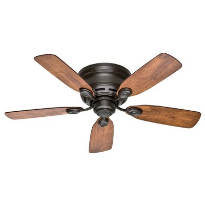 42" Low Profile Ceiling Fan and Pull Chain - Hunter Fan