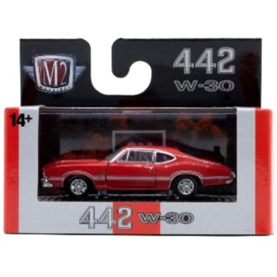 M2 Machines 1970 Oldsmobile Cutlass 442 Ground Pounders 1:64 Scale