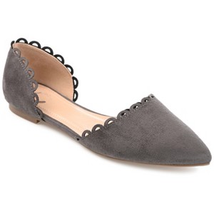 Journee Collection Womens Jezlin Slip On Almond Toe Ballet Flats - 1 of 4
