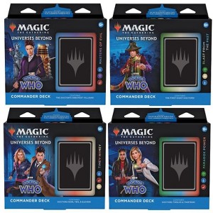 Magic The Gathering Magic: The Gathering - Doctor who Commander Deck display (4 decks) - 1 of 2