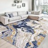 COZONY Washable Abstract Rug, Modern Marble Print Low Pile Carpet for Living Room and Office - 4 of 4