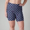 Calypsa Women's Chlorine Resistant High Waisted Mid-Thigh Swim Shorts - 4 of 4