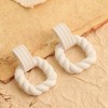 SOHI Women's Rope Drop Earrings - 2 of 3