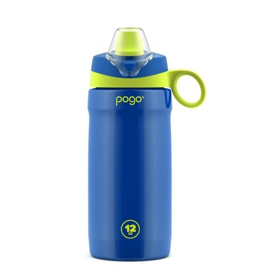 Pogo 12oz Vacuum Insulated Stainless Steel Kids' Water Bottle - Blue/Green  – Target Inventory Checker – BrickSeek
