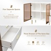 LOVMOR 47/60inch Sideboard Storage Buffet Cabinet Coffee Bar Cabinets for Living Room, Kitchen, Hallway - 4 of 4