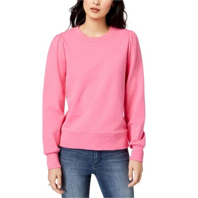 maison Jules Womens Blouson-Sleeve Sweatshirt