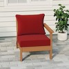WestinTrends  Avalon Outdoor Patio HDPE Right Arm Facing Sectional Corner Club Chair with Patio Cushions - 2 of 4