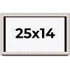 PosterPalooza | Minimalist Shadow Box Silver Picture Frame - UV Acrylic, Backing Board, Hanging Hardware - 2 of 4