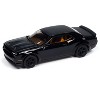 2021 Dodge Challenger SRT Super Stock Pitch Black "Modern Muscle" Series 1/64 Diecast Model Car by Auto World - 2 of 4