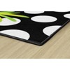 Flagship Carpets School Girl Style Simply Stylish Tropical Pineapple Polka Dots Classroom Area Rug - 4 of 4