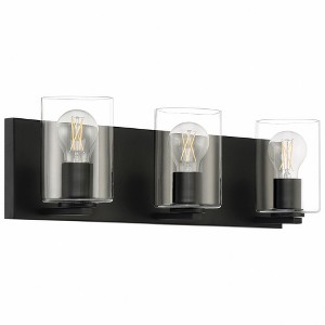Access Lighting Oslo 3 - Light Vanity in  Matte Black - 1 of 4