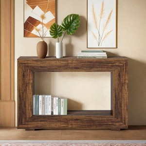 Hommoo 47 Inche Farmhouse Console Table - 1 of 4