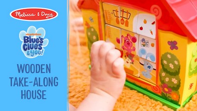Melissa & Doug Melissa & Doug Blue's Clues & You! Clean-Up Time Play Set Speelgoed Schoonmaken Houten Speelgoed Rollenspel Speelgoed Montessori Spel 3 Cadeau Voor Jongen Of Meisje