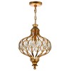 CWI Lighting Altair 1 Light Chandelier With Antique Bronze Finish - 4 of 4