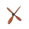 Metal Airplane Propeller Wall Decor, 4-Blade Iron Sculpture - Olivia & May - 4 of 4