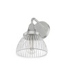 Hunter Fans 8.25" Cypress Grove Wall Light Brushed Nickel Finish 1-Light Sconce for Modern Spaces - 4 of 4