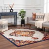 Hauteloom Istanbul Orange Area Rug - 4 of 4
