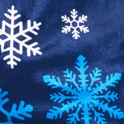 navy frozen snowflake