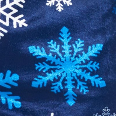 navy frozen snowflake
