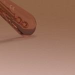 pink / brown rose gradient
