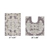 Medallion Collection 100% Cotton Tufted Bath Rug Set of 2 - Better Trends - 4 of 4