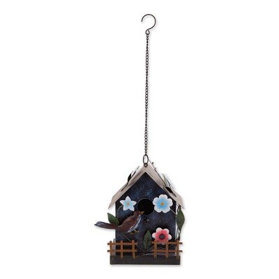 23.25" Garden Cottage Iron Birdhouse - Zingz & Thingz