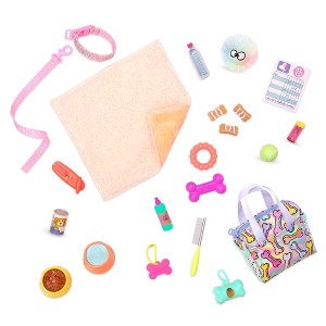 Glitter Girls Pup Traveling Accessory Set for 14" Dolls - 1 of 3