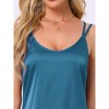 INSPIRE CHIC Womens Satin Nightgowns Chemise Slip Dress Silky Night Dress - 4 of 4