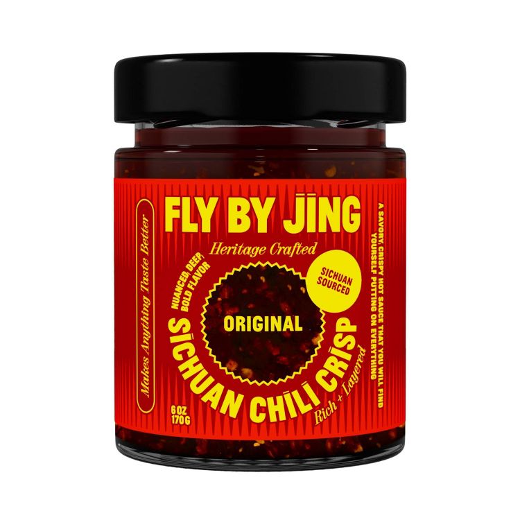 Fly by Jing Original Sichuan Chili Crisp Vegan Crispy Hot Sauce - 6oz, 1 of 8