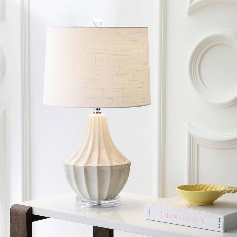 24.5" Ceramic Dallas Table Lamp (Includes Energy Efficient Light Bulb) - JONATHAN Y, 3 of 6
