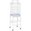 Prevue Pet Products SP445W Bird Cage Stand with Shelf, White - 4 of 4