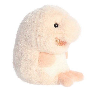Aurora Mini Bailey Blobfish Rolly Pet Round Stuffed Animal Pink 5"