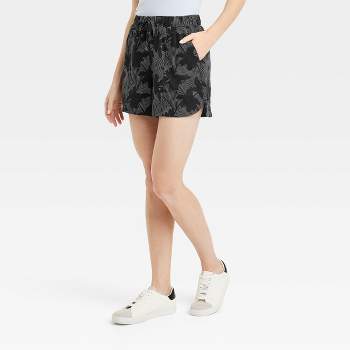 Women's High-rise Dolphin Shorts - Wild Fable™ Black Xs : Target
