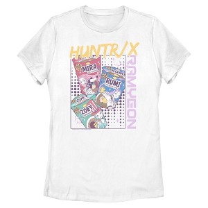Womens KPop Demon Hunters Huntrix Instant Ramyeon T Shirt - 1 of 4
