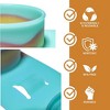 Silipint: Silicone Go Go Bowls: Set Of 4: Aurora - Sizes: 10, 20, 30 oz & Sandwich Size - 3 of 4