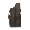 NAYSAYE Fountain Two Tier Woodland Animal Water Feature for Garden Patio and Porch, Multicolor, 14.1"*26.4"*20.9" - 3 of 4