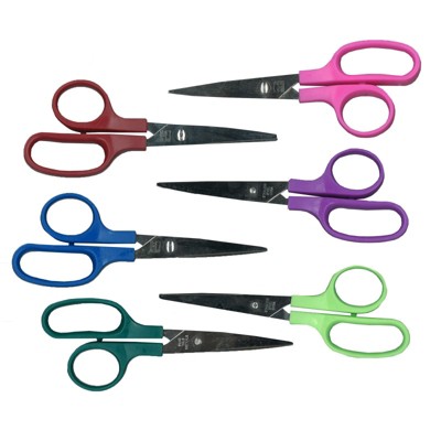 Charles Leonard - Children's Pointed Scissors - Assorted Colors, Single -  5"