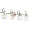 Quoizel Lighting Andrews 4 - Light Vanity in  Antique Nickel - 2 of 4