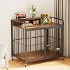 coucheta 40 Inch Metal Frame with 360° Adjustable Elevated Feeder Movable - 3 of 4